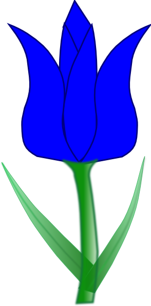 Tulip clip art at vector clip art free