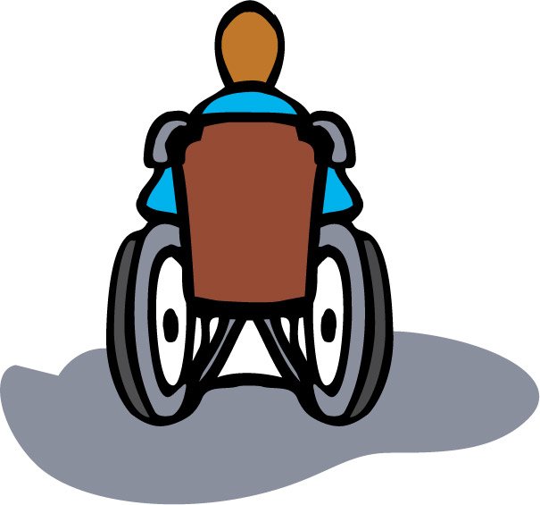 Wheelchair clipart graphics clipartfest