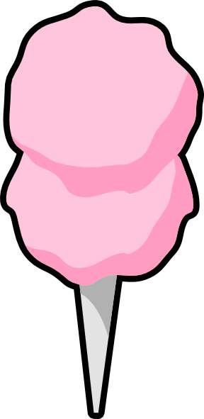 Clip art of cotton candy clipart