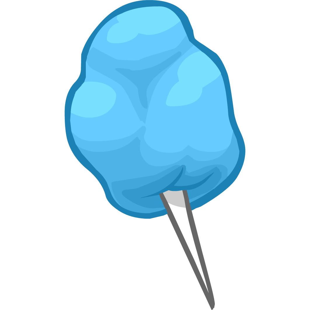 Cotton candy clipart 3