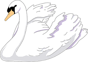 Free swan clipart 3