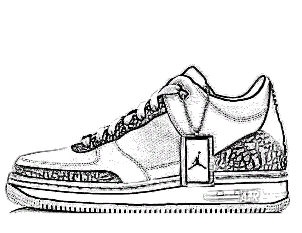 Girl sneaker coloring page new picture shoe clip art clipart