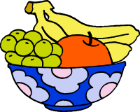 Healthy snack clipart 2