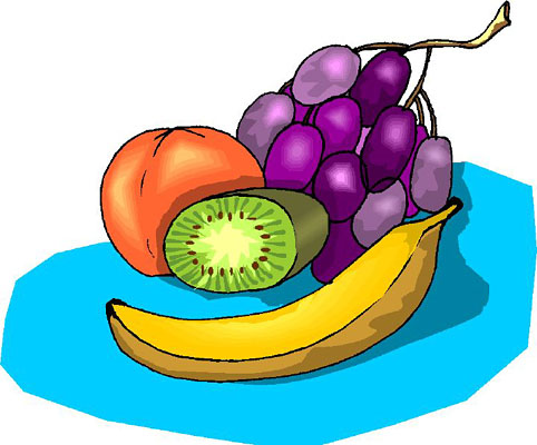 healthy snacks for kids clipart