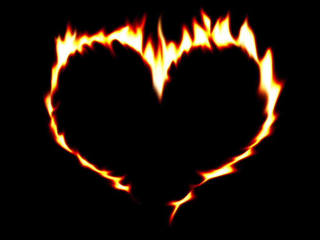 Heart with flames 0 images about family tattoos on google dark clipart