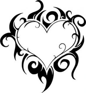 Heart with flames 8 pics of coloring pages of hearts with flames heart with clip art