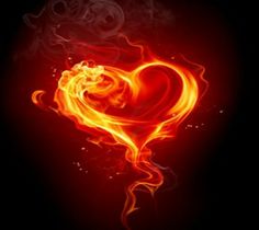 Heart with flames flaming heart by mariia pazhyna via dreamstime no swirl in cliparts