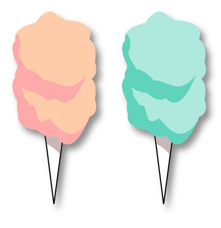 Image of cotton candy clipart 4 clip art