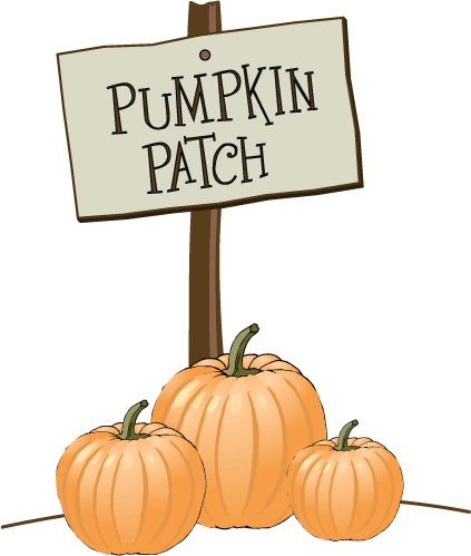 Pumpkin patch clipart 2