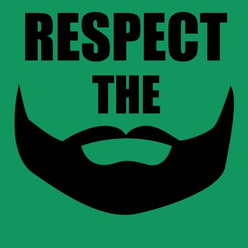 Respect the beard clipart