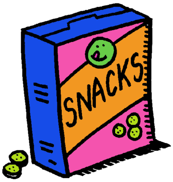 Snack cookies candy clip art
