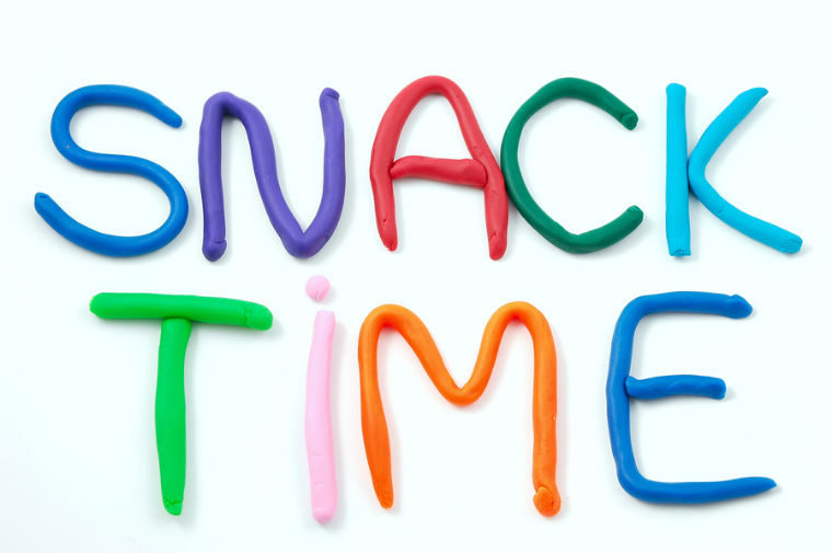Snack time preschool buying lunch clipart