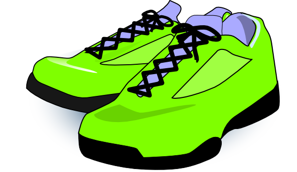 Sneaker tennis shoes clipart black and white free 3 3