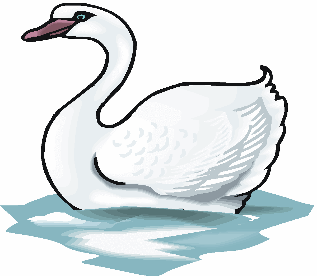 Swan clip art free clipart images 2