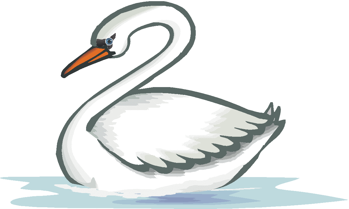 Swan clipart 2