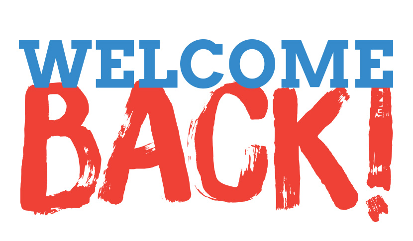 welcome back clipart