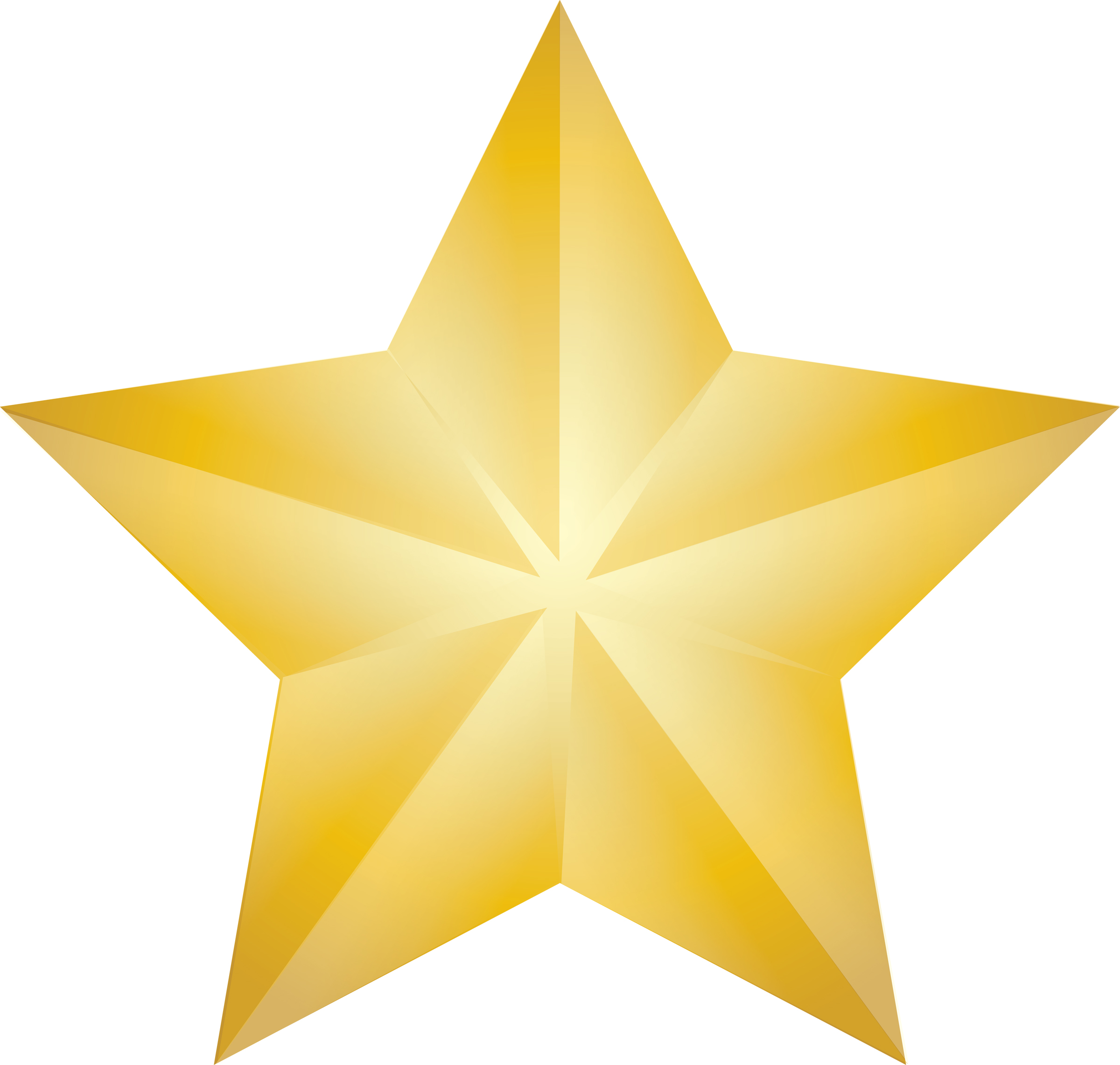 Clipart gold star 3