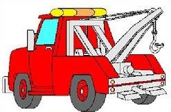 Free tow truck clipart 2