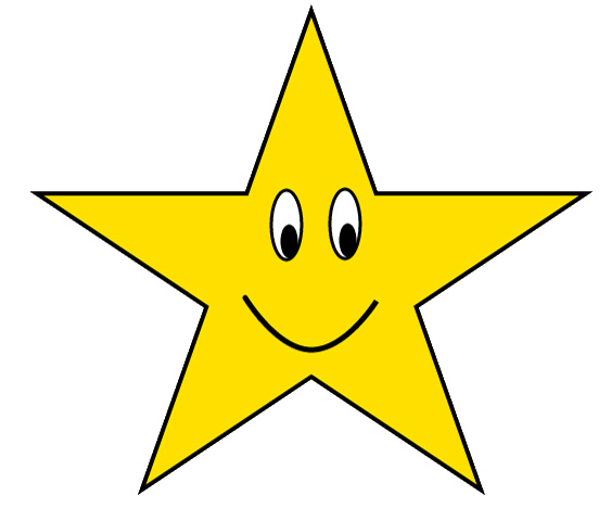 Gold star clipart free images 6