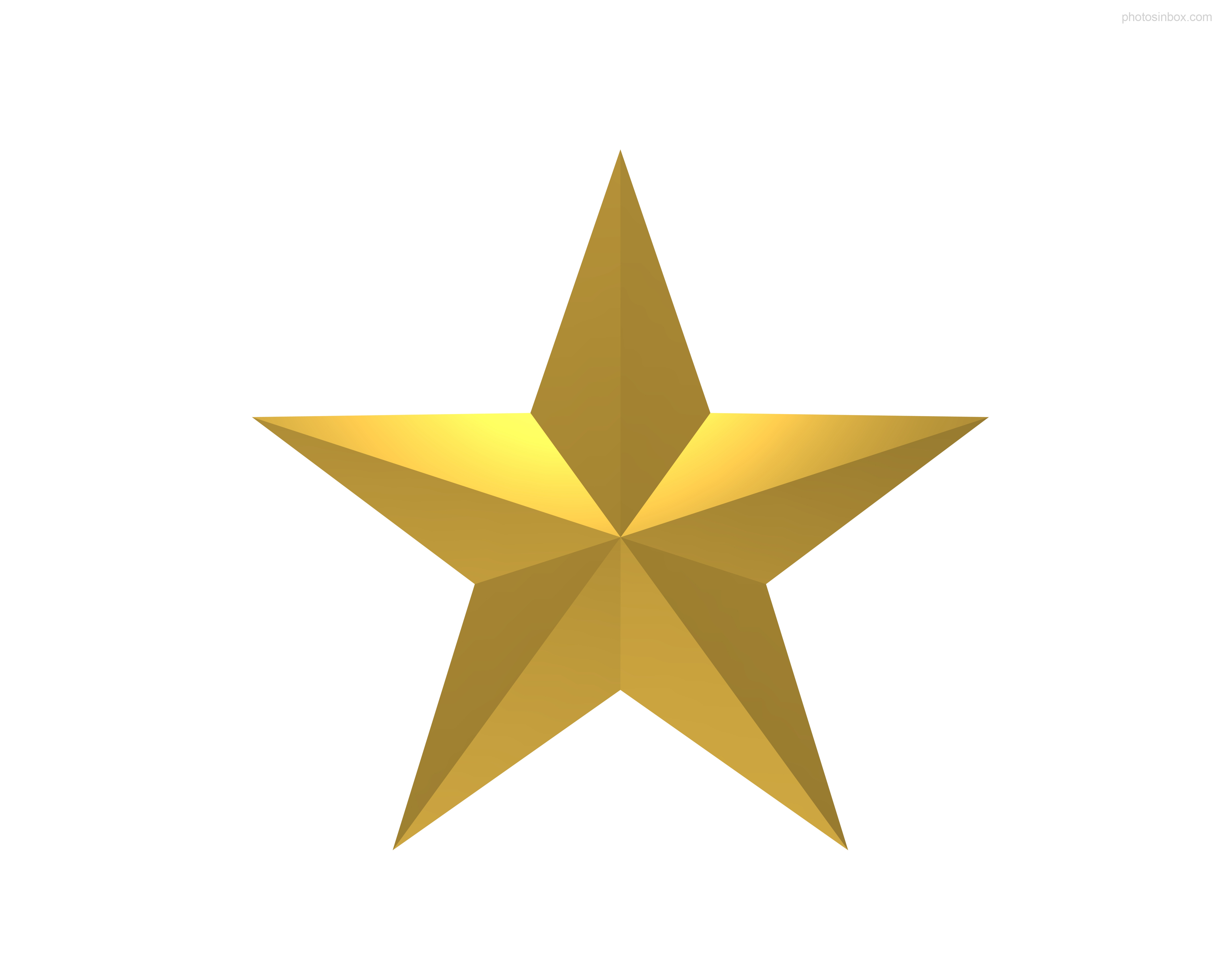 Gold star clipart no background free images 2