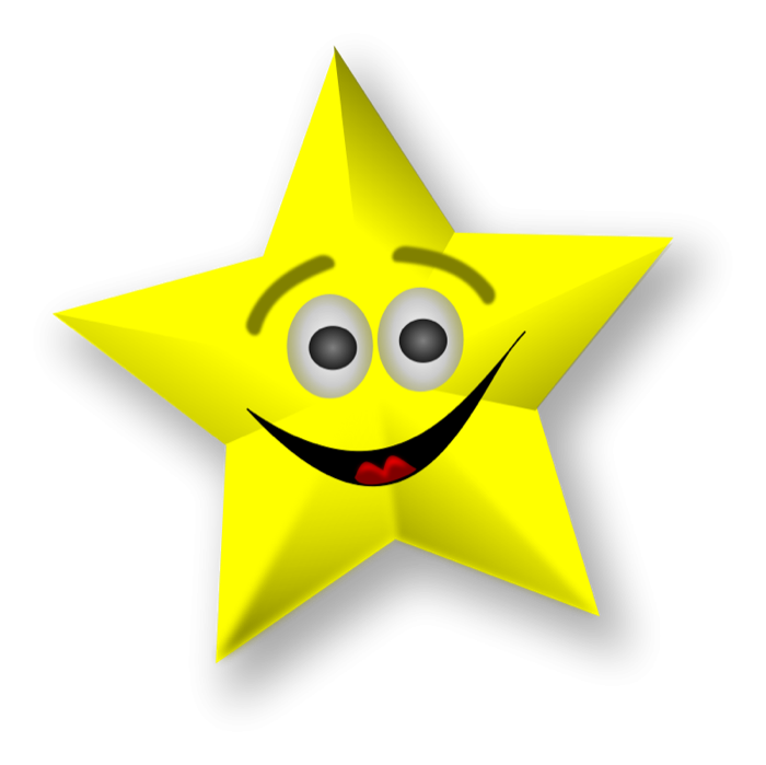 Gold star star clipart and animated graphics of stars