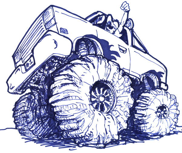 Images about monster trucks on clip art