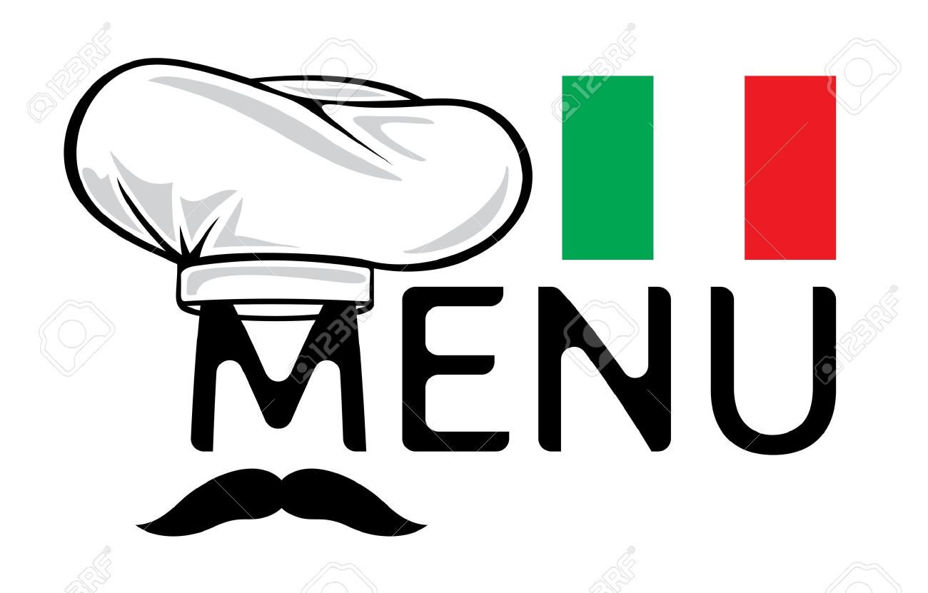 Italian restaurant menu clip art clipart free download
