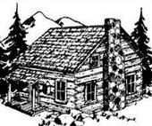 Log cabin clip art – Clipartix