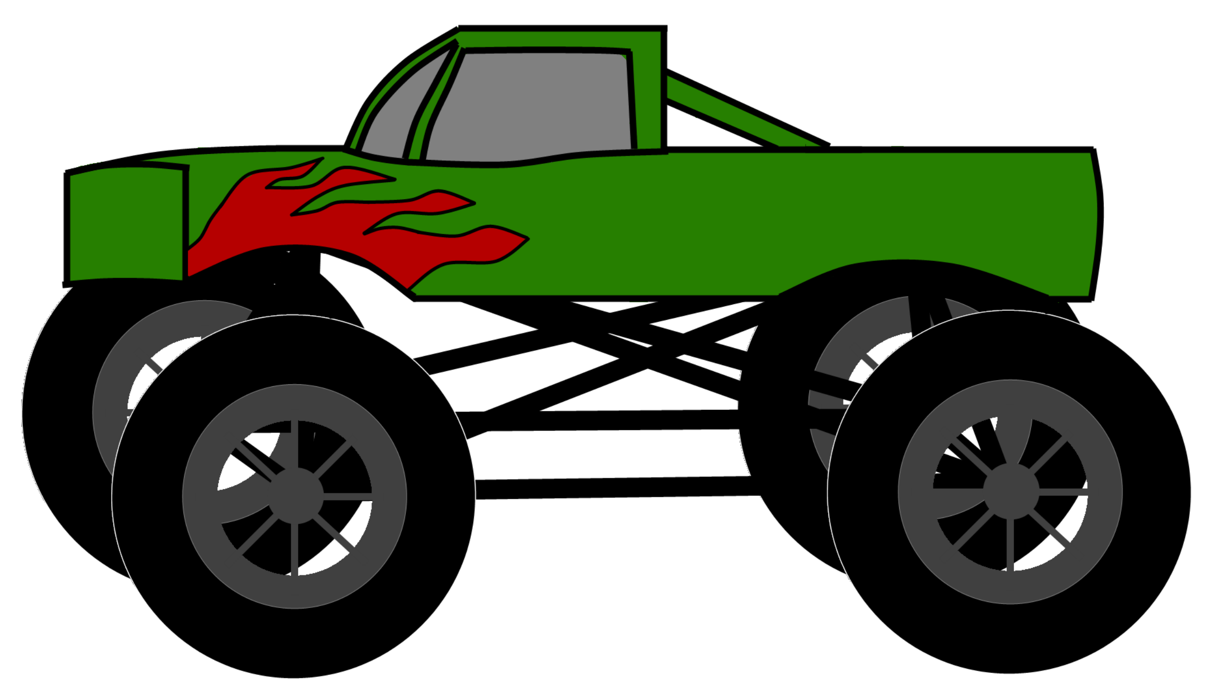 Monster truck clip art pictures free clipart images 2