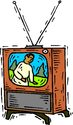 Television clip art 7