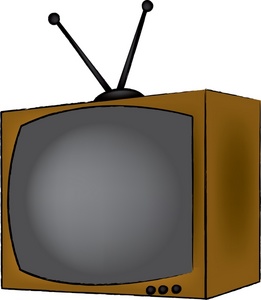 Television clip art free clipart images 3