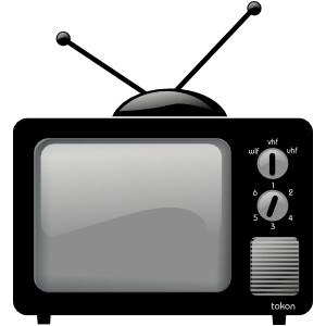 Television clipart 2