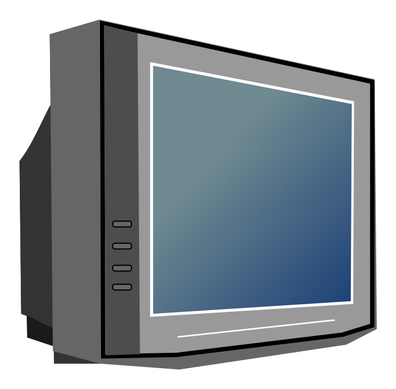 Television clipart 3