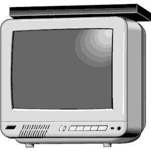 Television clipart cliparts of free download wmf 2