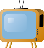 Television tv set clipart – Clipartix