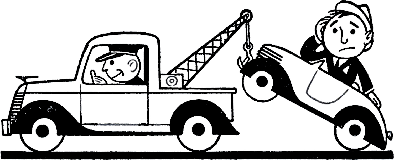 Tow truck clip art 2