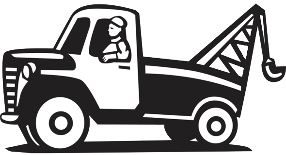 Tow truck simple cartoon tow clipart cliparts and others art inspiration