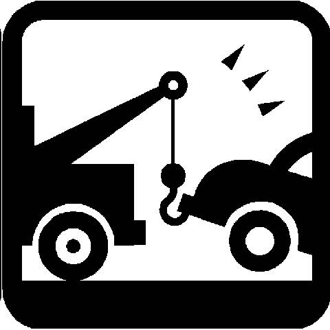 Tow truck towing clipart 4