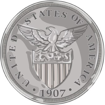 Clip art coins clipart image 5