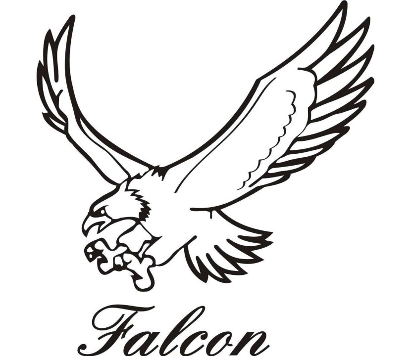 Falcon clip art
