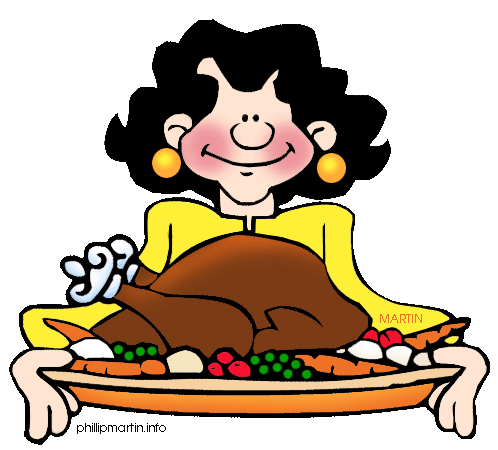 Family dinner clipart free images