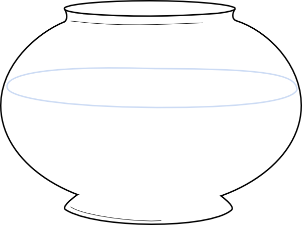 Fish bowl blank fishbowl clip art at vector clip art