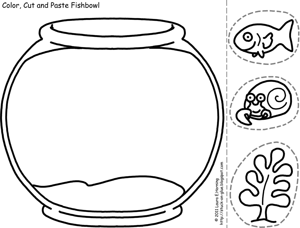 Fish bowl clip art clipart image fishbowl free 2