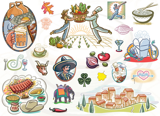 Food menu clip art clipart download