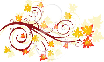 Free fall leaves clip art