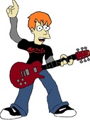 Free Rock Star Clip Art Pictures - Clipartix