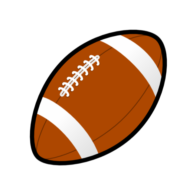 American football clip art clipart