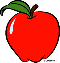 Apple clip art at lakeshore learning