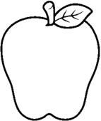 Red apple clipart - Clipartix