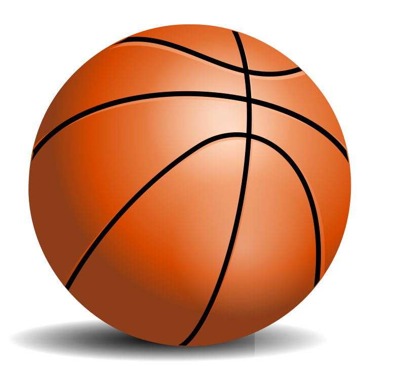 Basketball clip art on free clipart images